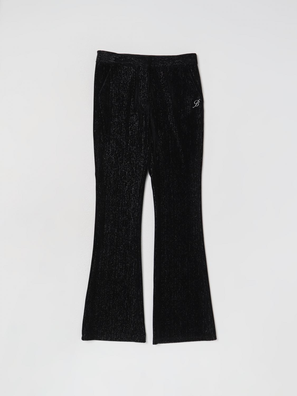 Miss Blumarine Trousers MISS BLUMARINE Kids colour Black