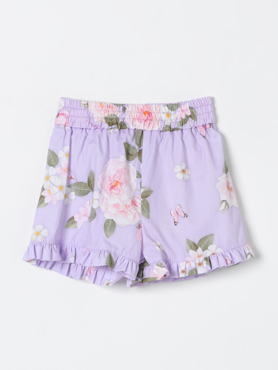 Monnalisa Short MONNALISA Kids color Lilac