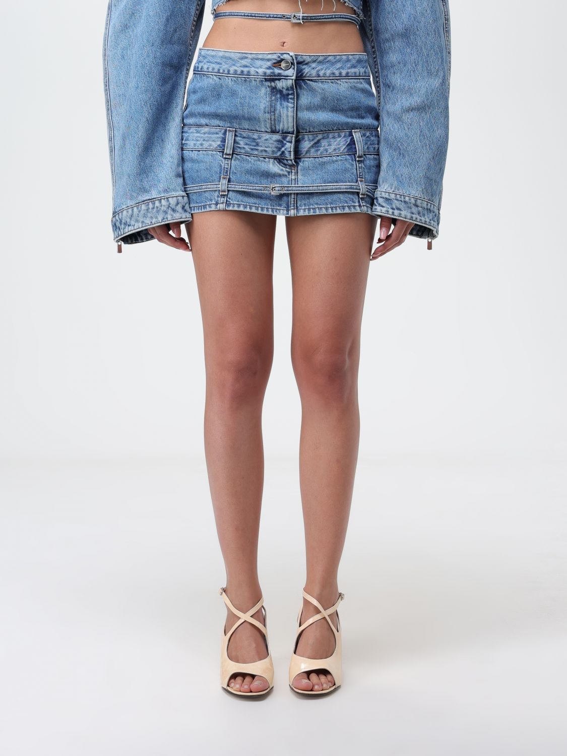 Jacquemus Skirt JACQUEMUS Woman colour Denim