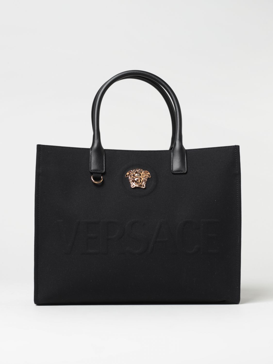 Versace Tote Bags VERSACE Woman colour Black