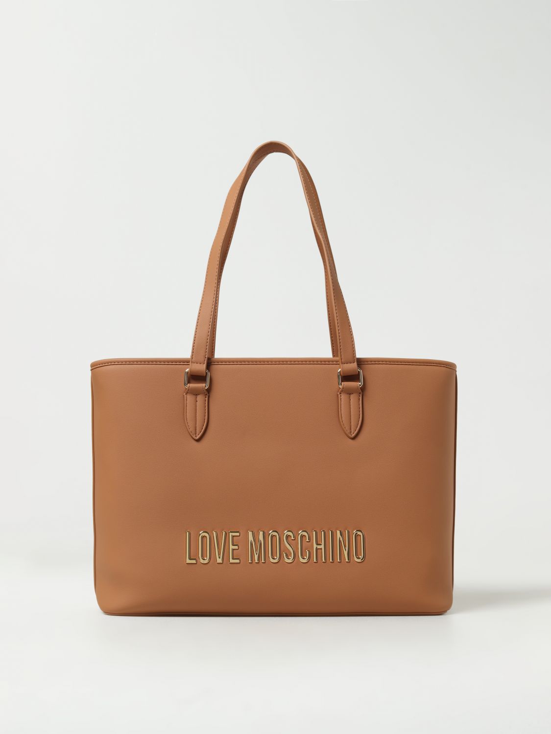 Love Moschino Tote Bags LOVE MOSCHINO Woman colour Camel