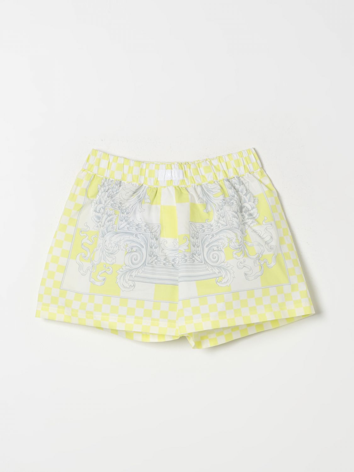 Young Versace Shorts YOUNG VERSACE Kids color Yellow