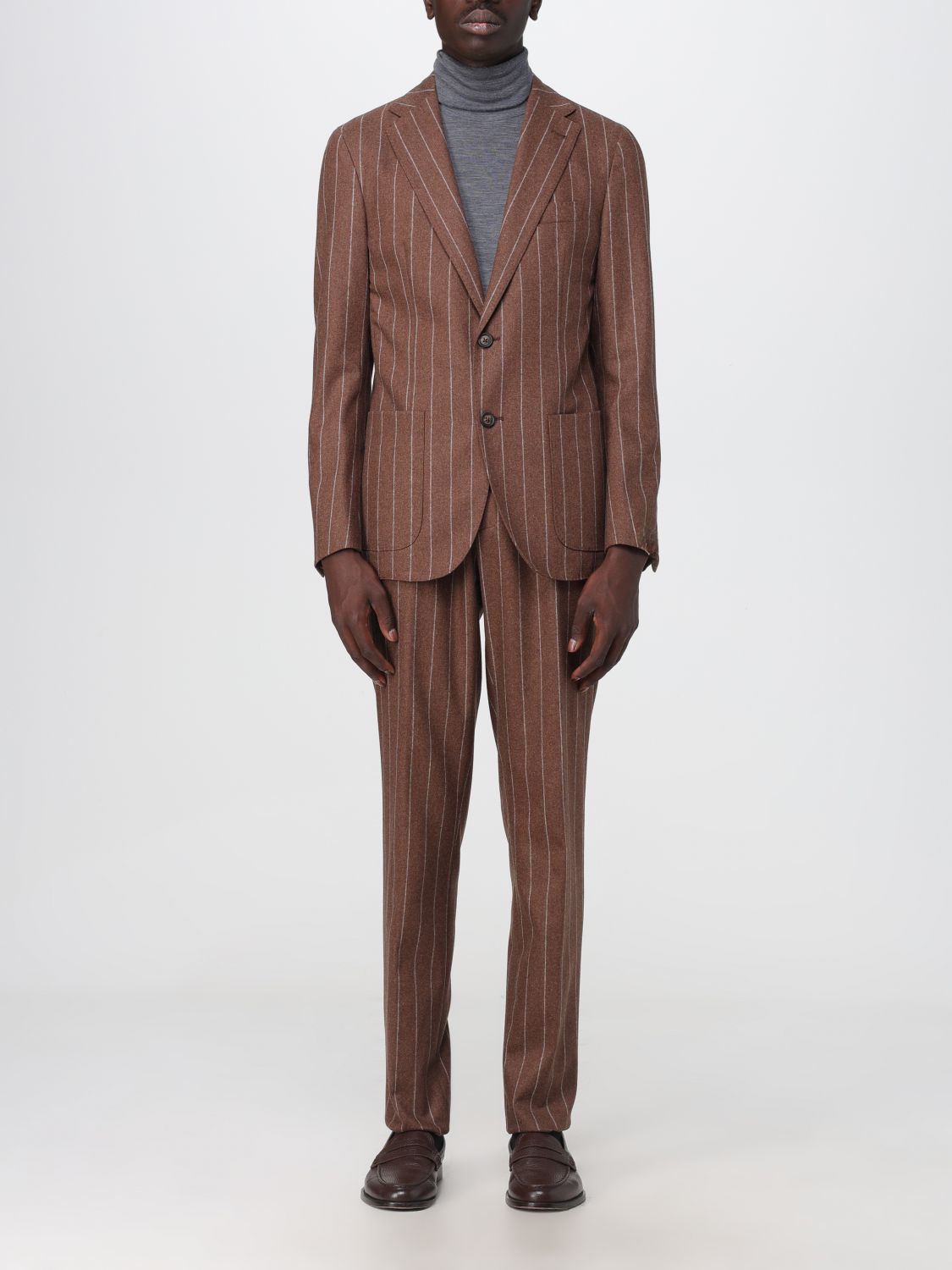 Eleventy Suit ELEVENTY Men colour Brown