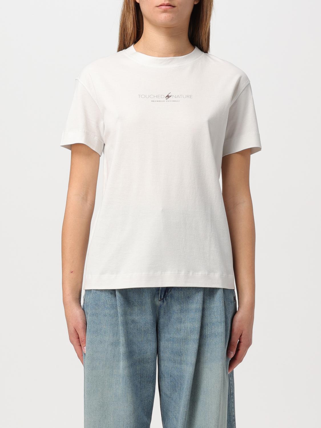 Brunello Cucinelli T-Shirt BRUNELLO CUCINELLI Woman colour White