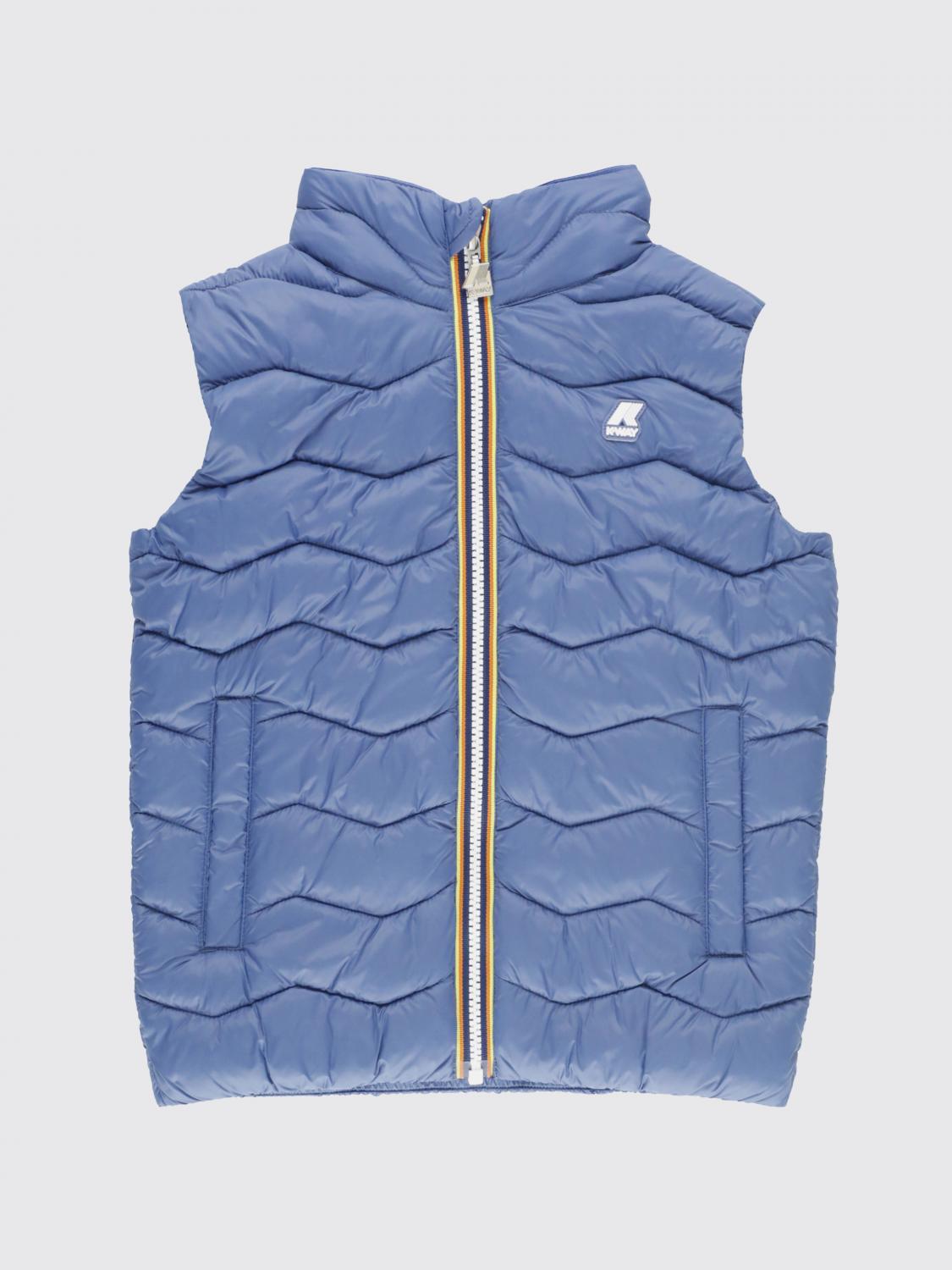 K-Way Jacket K-WAY Kids color Blue