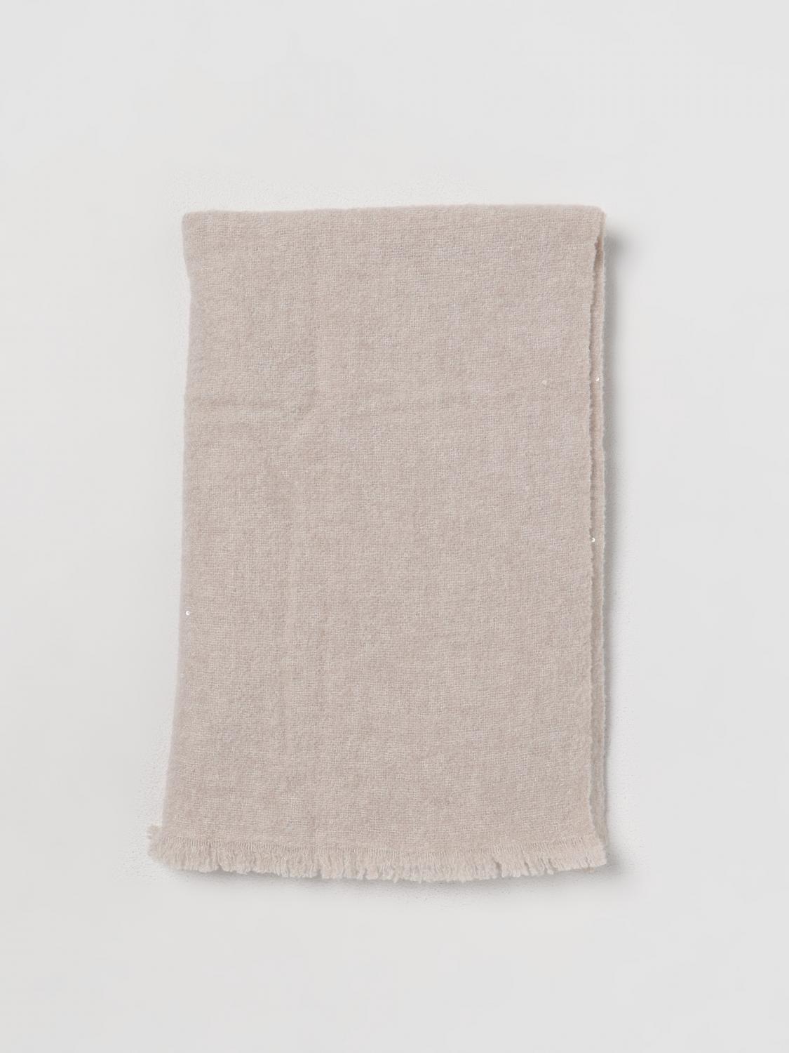 Brunello Cucinelli Scarf BRUNELLO CUCINELLI Woman colour Beige