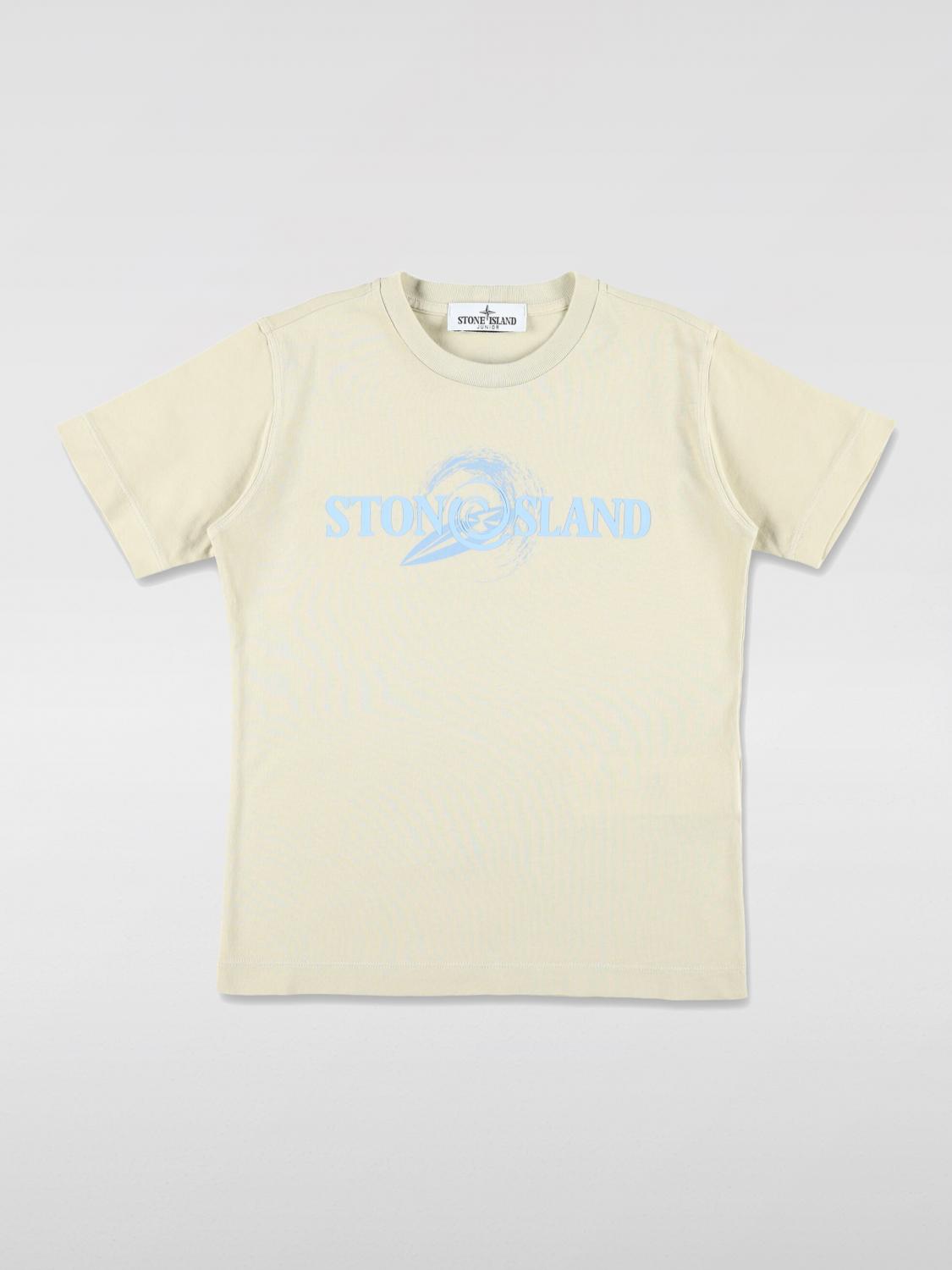 Stone Island Junior T-Shirt STONE ISLAND JUNIOR Kids color Beige