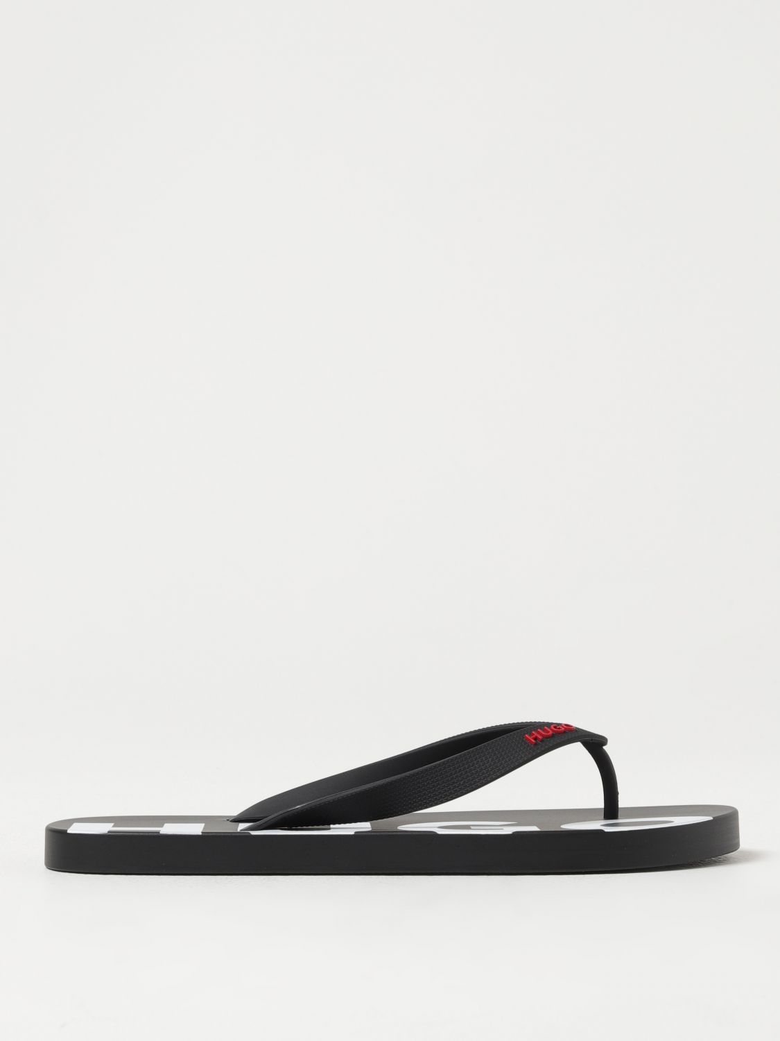 Hugo Sandals HUGO Men colour Black