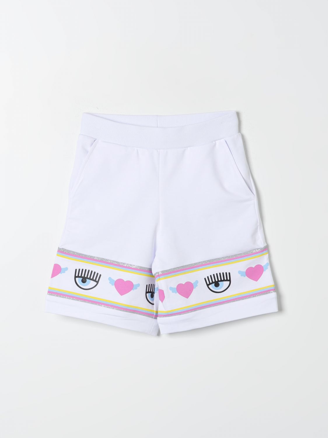 CHIARA FERRAGNI Short CHIARA FERRAGNI Kids colour White