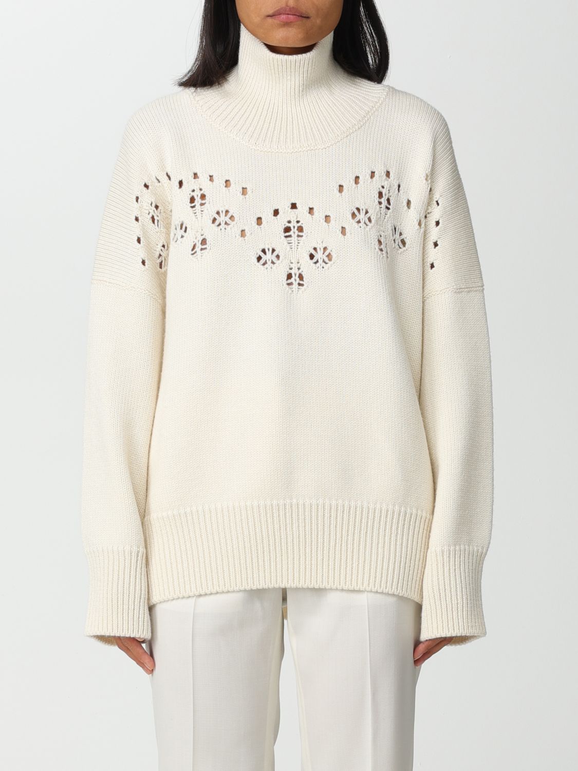 Chloé Jumper CHLOÉ Woman colour Milk