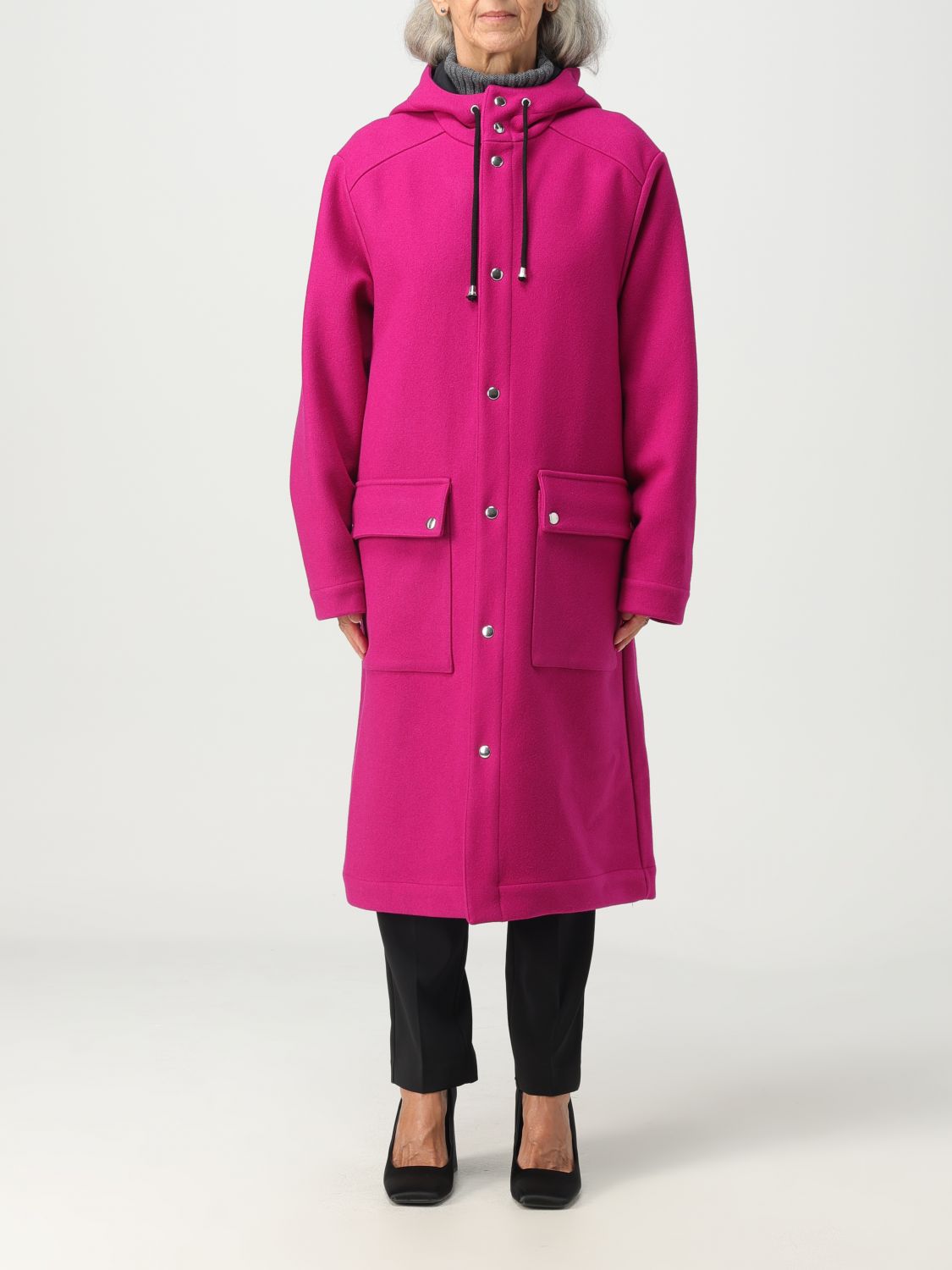 Aspesi Coat ASPESI Woman colour Fuchsia