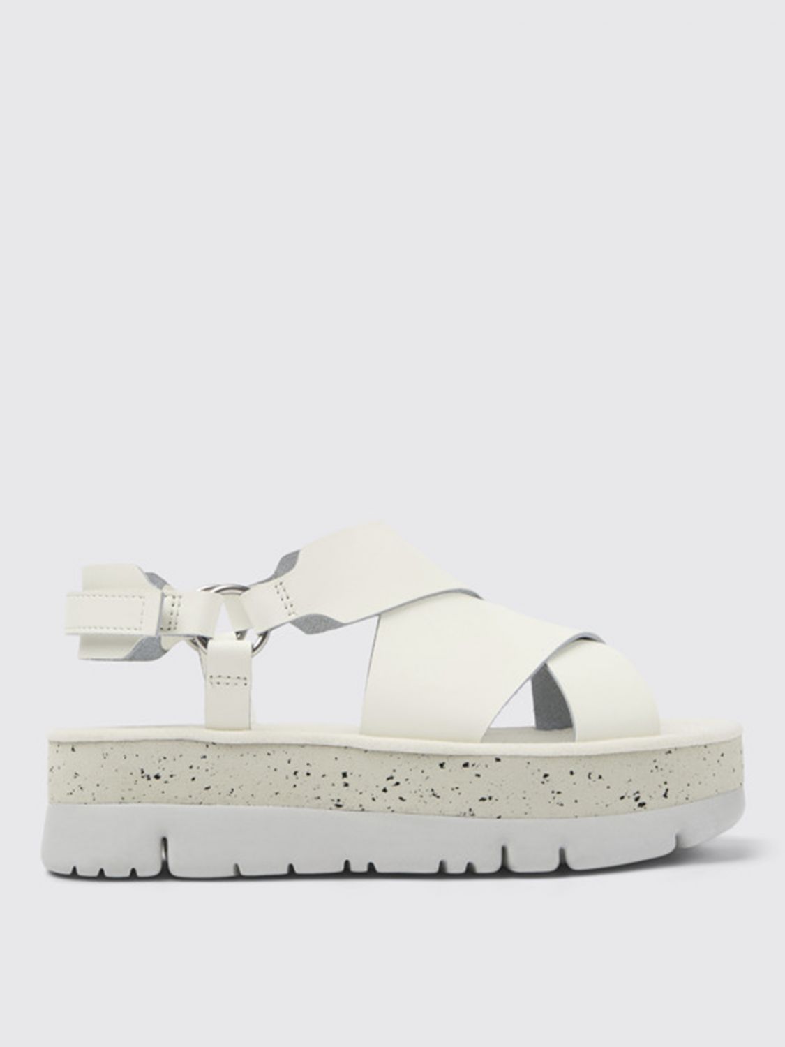 Camper Flat Sandals CAMPER Woman colour White