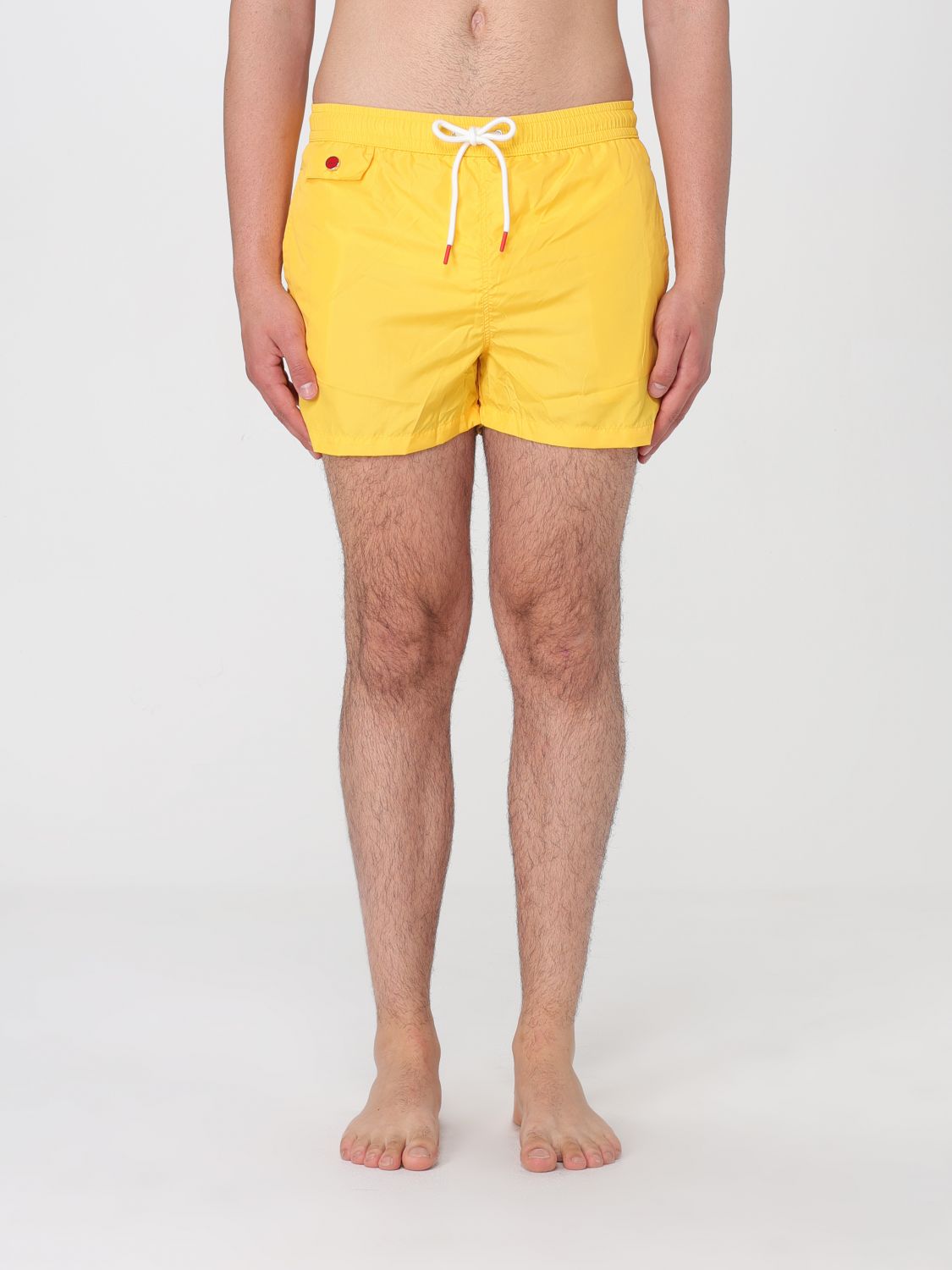 Kiton Swimsuit KITON Men colour Yellow