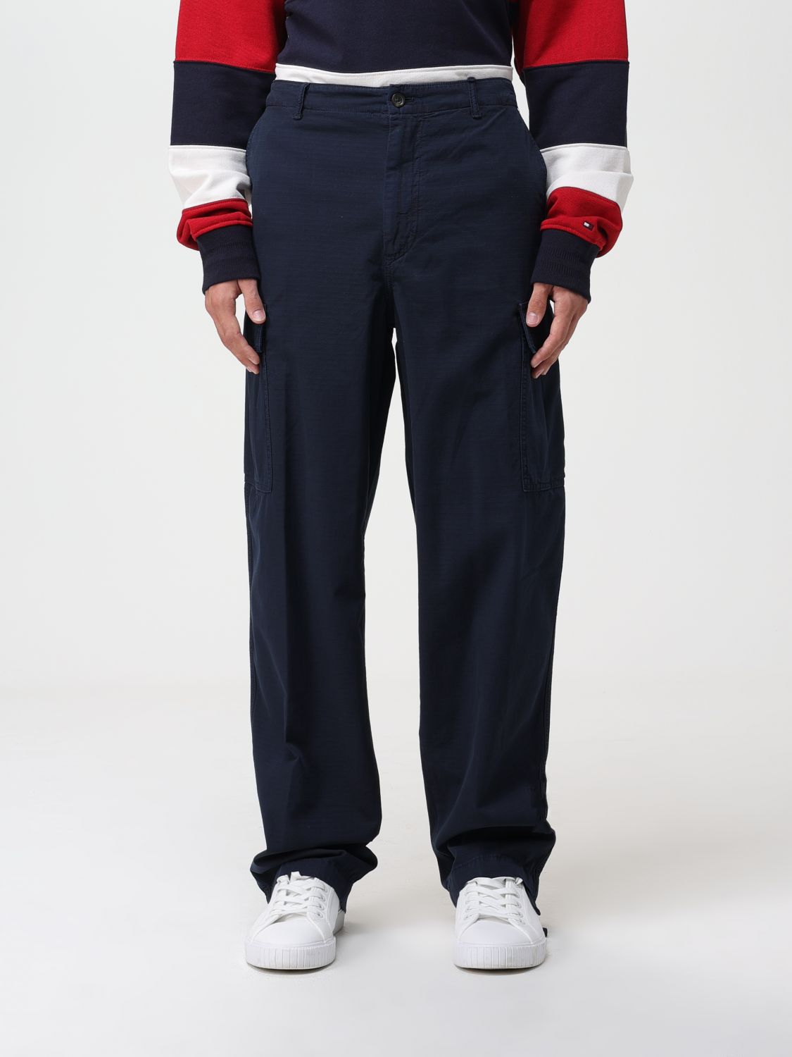 Tommy Hilfiger Trousers TOMMY HILFIGER Men colour Blue