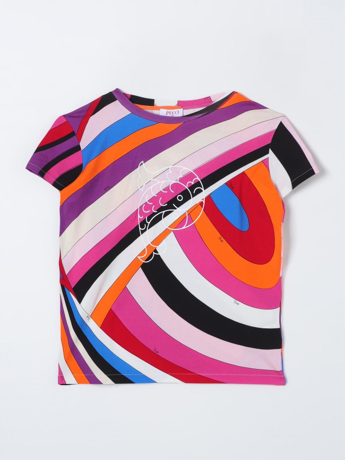 Emilio Pucci Junior T-Shirt EMILIO PUCCI JUNIOR Kids colour Multicolor