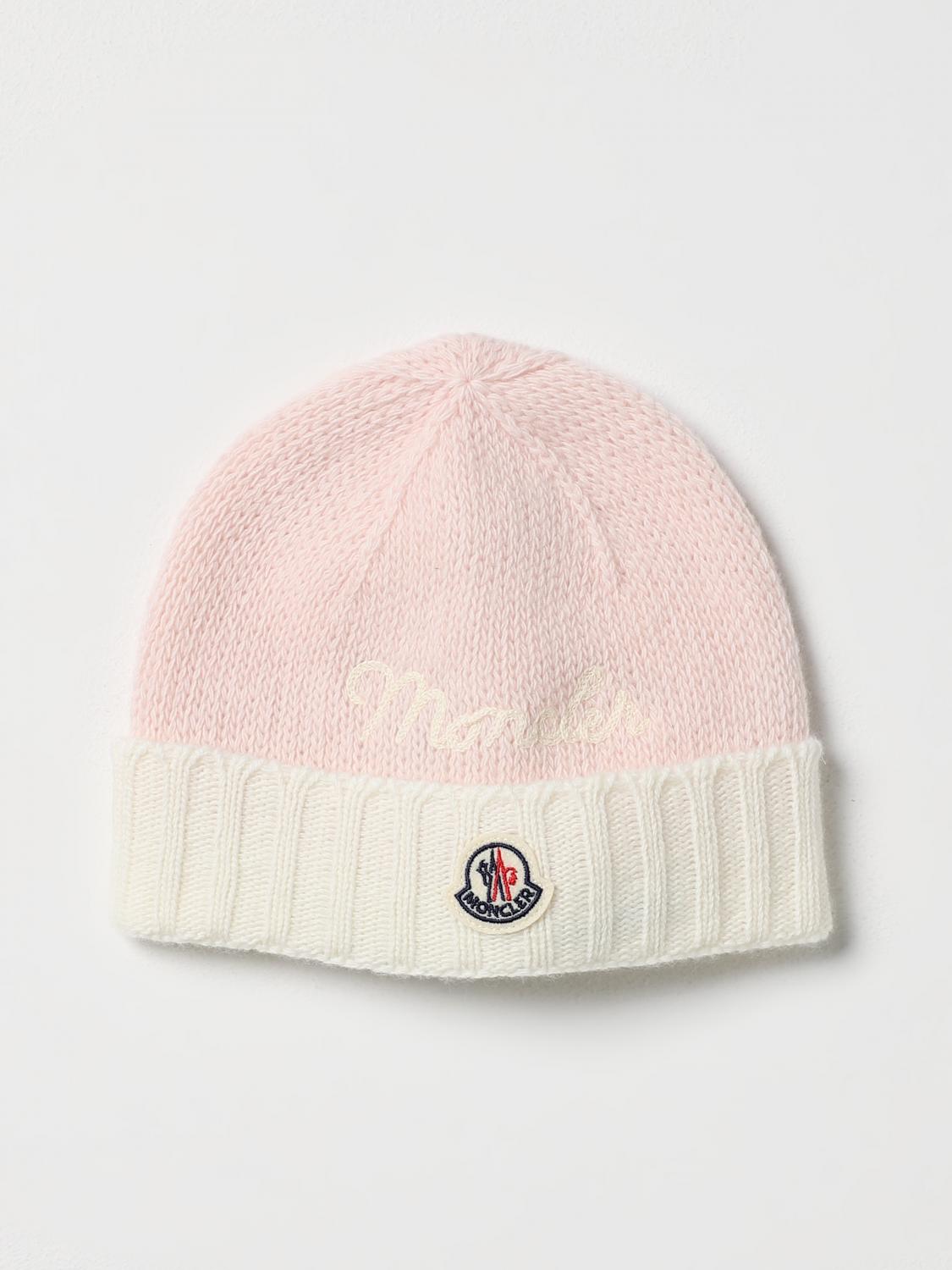 Moncler Girls' Hats MONCLER Kids colour Pink