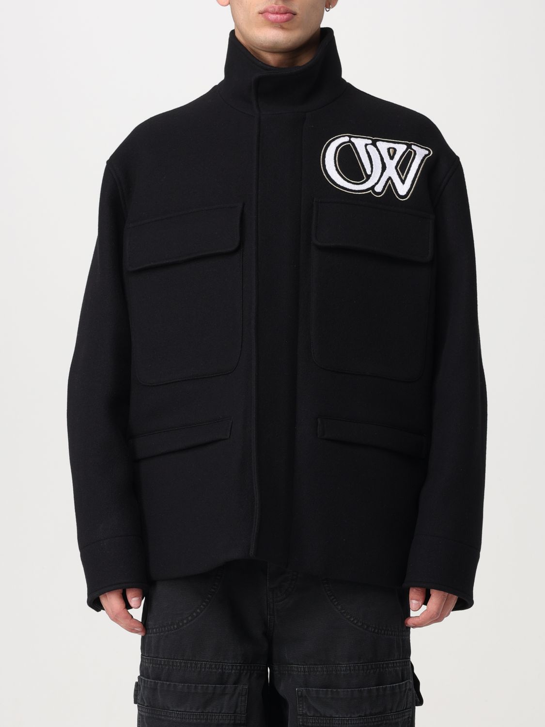 OFF-WHITE Jacket OFF-WHITE Men colour Black