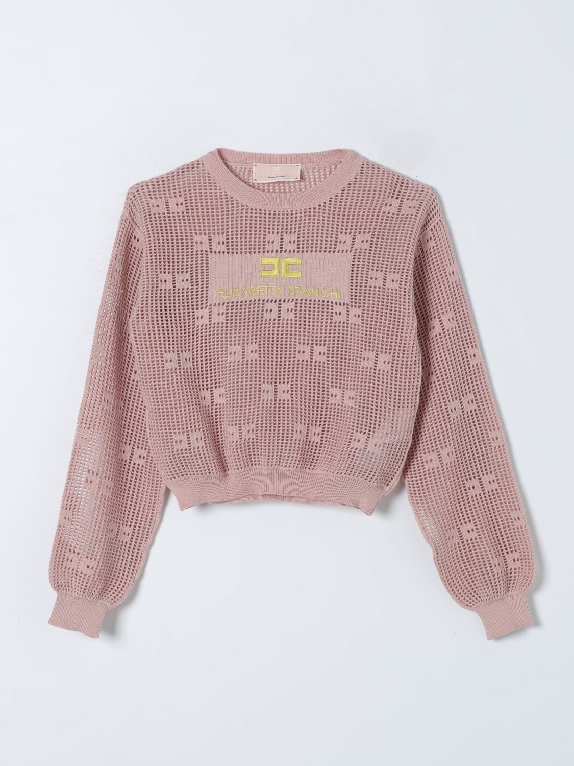 Elisabetta Franchi La Mia Bambina Jumper ELISABETTA FRANCHI LA MIA BAMBINA Kids colour Pink