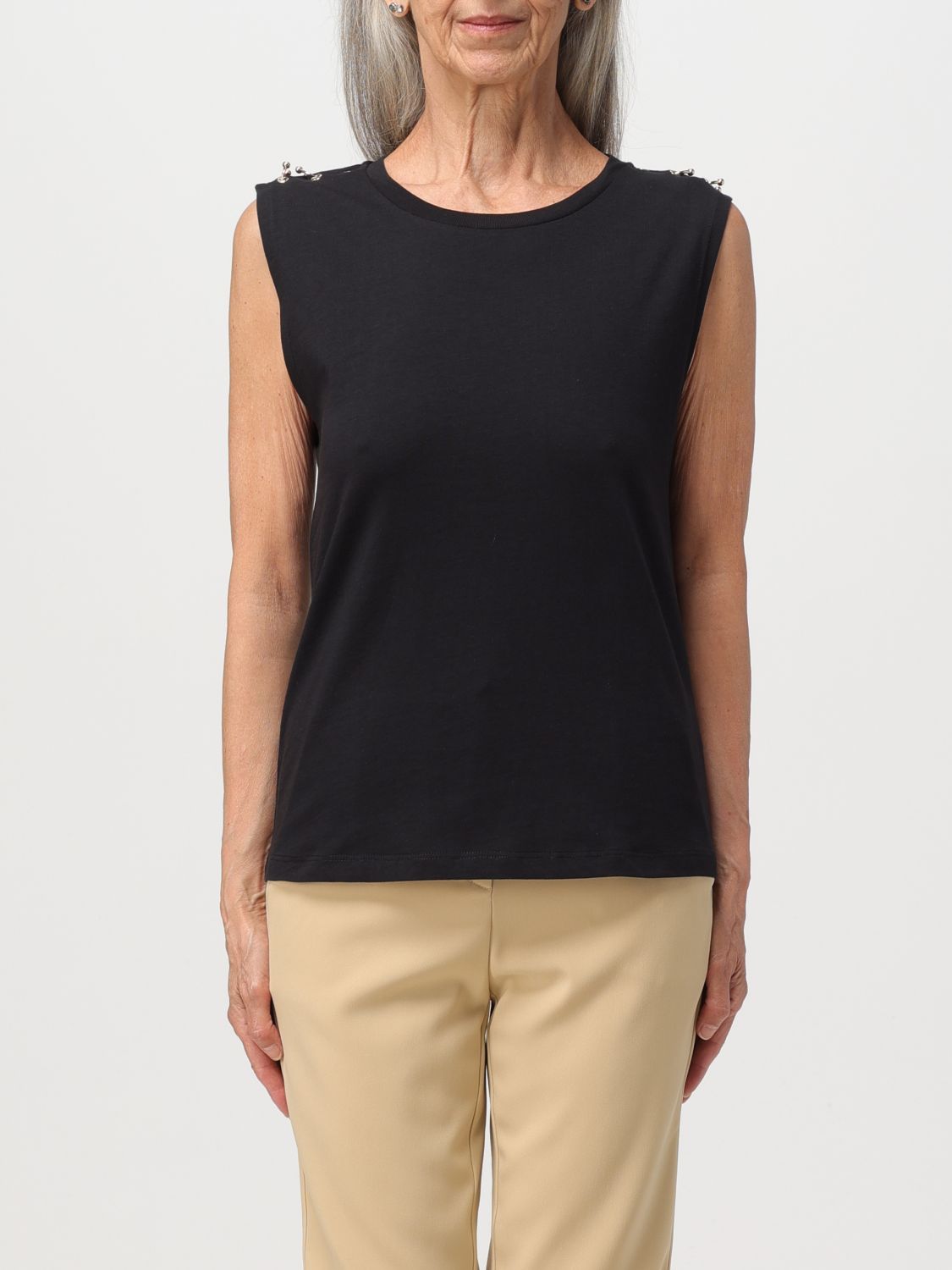 Patrizia Pepe T-Shirt PATRIZIA PEPE Woman colour Black