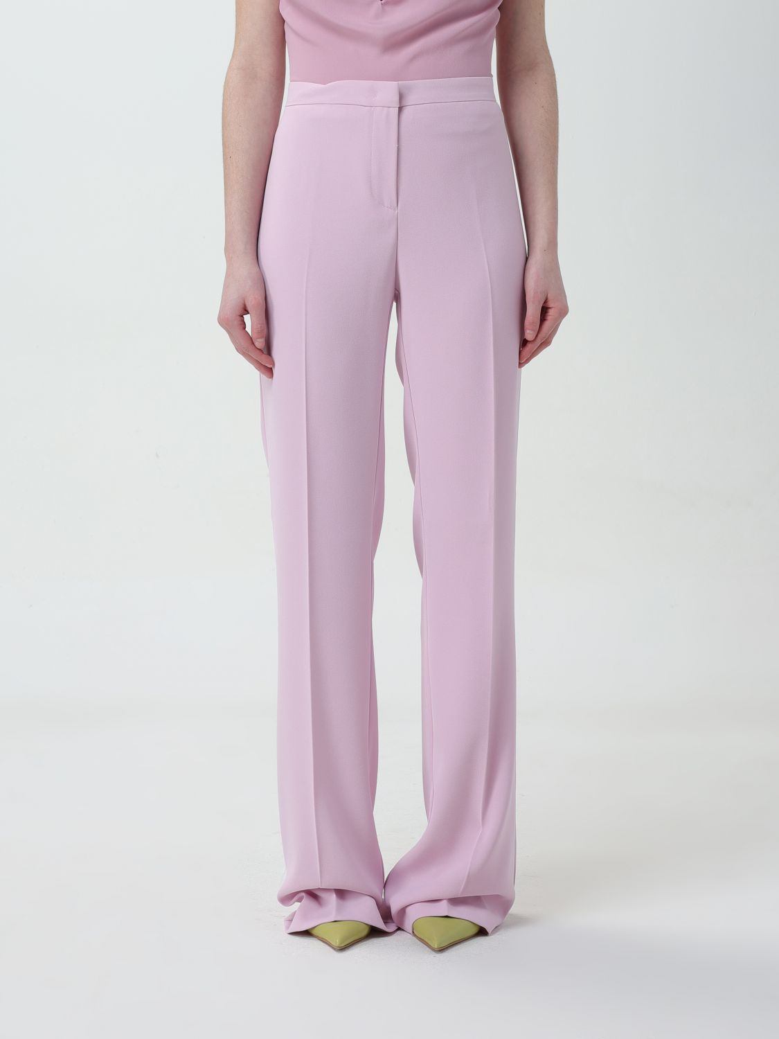 Pinko Trousers PINKO Woman colour Blush Pink