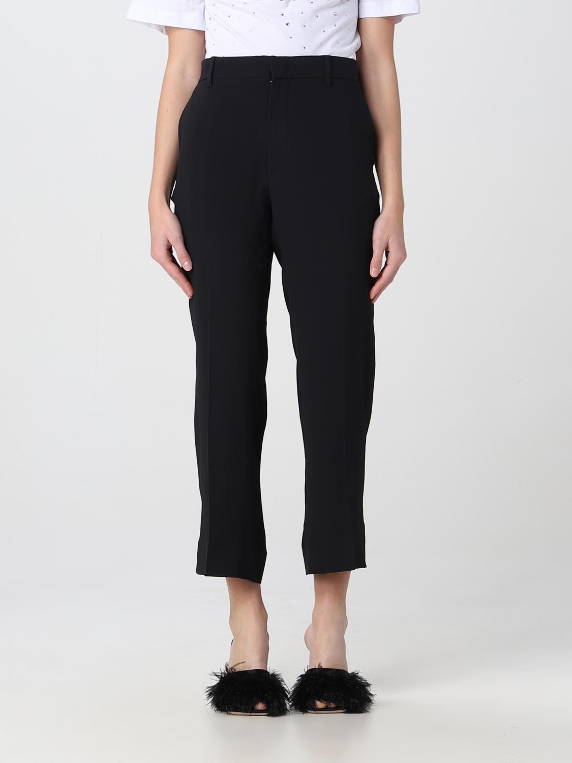 N° 21 Trousers N° 21 Woman colour Black