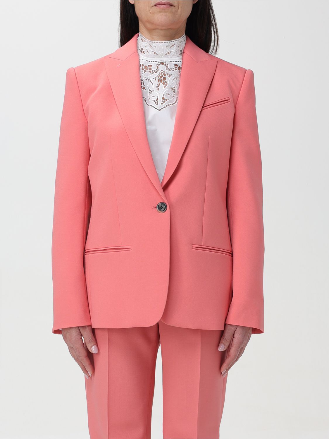 Philosophy Di Lorenzo Serafini Blazer PHILOSOPHY DI LORENZO SERAFINI Woman colour Fuchsia