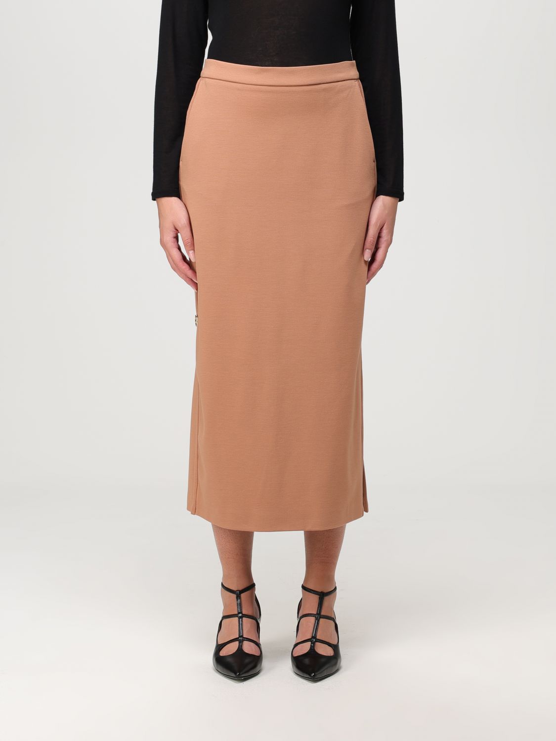 Pinko Skirt PINKO Woman colour Brown