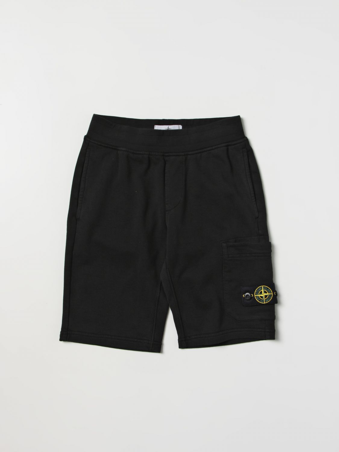 Stone Island Junior Shorts STONE ISLAND JUNIOR Kids colour Black