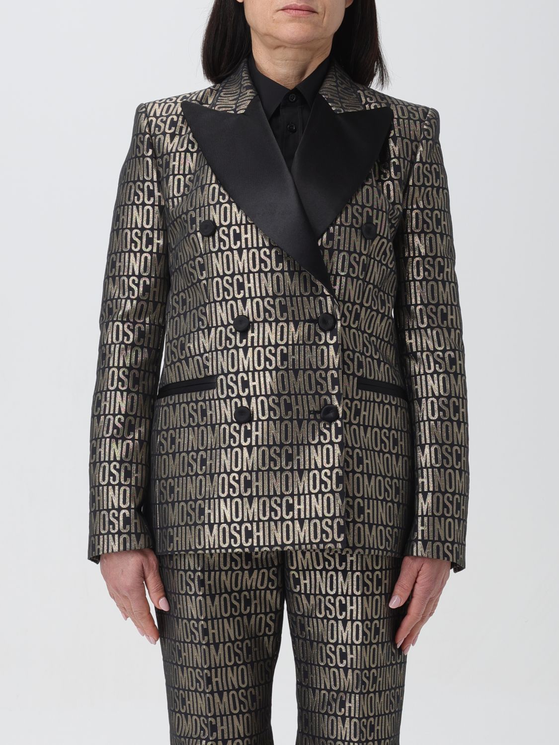 Moschino Couture Blazer MOSCHINO COUTURE Woman colour Gold