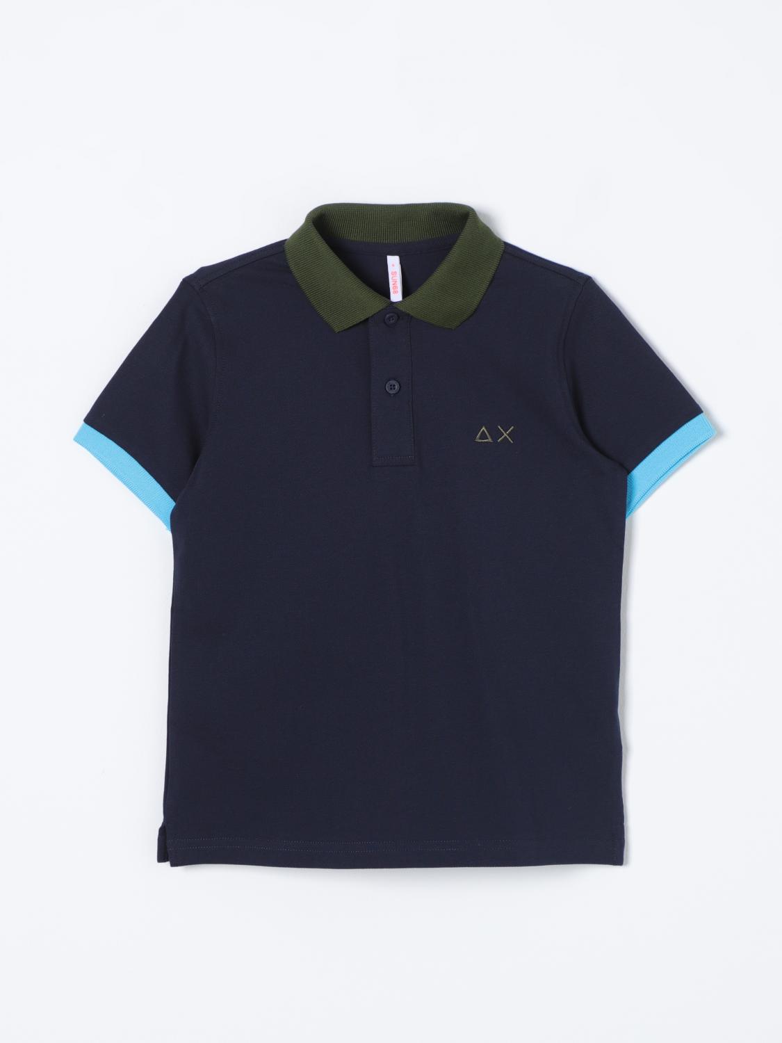  Polo Shirt SUN 68 Kids color Blue