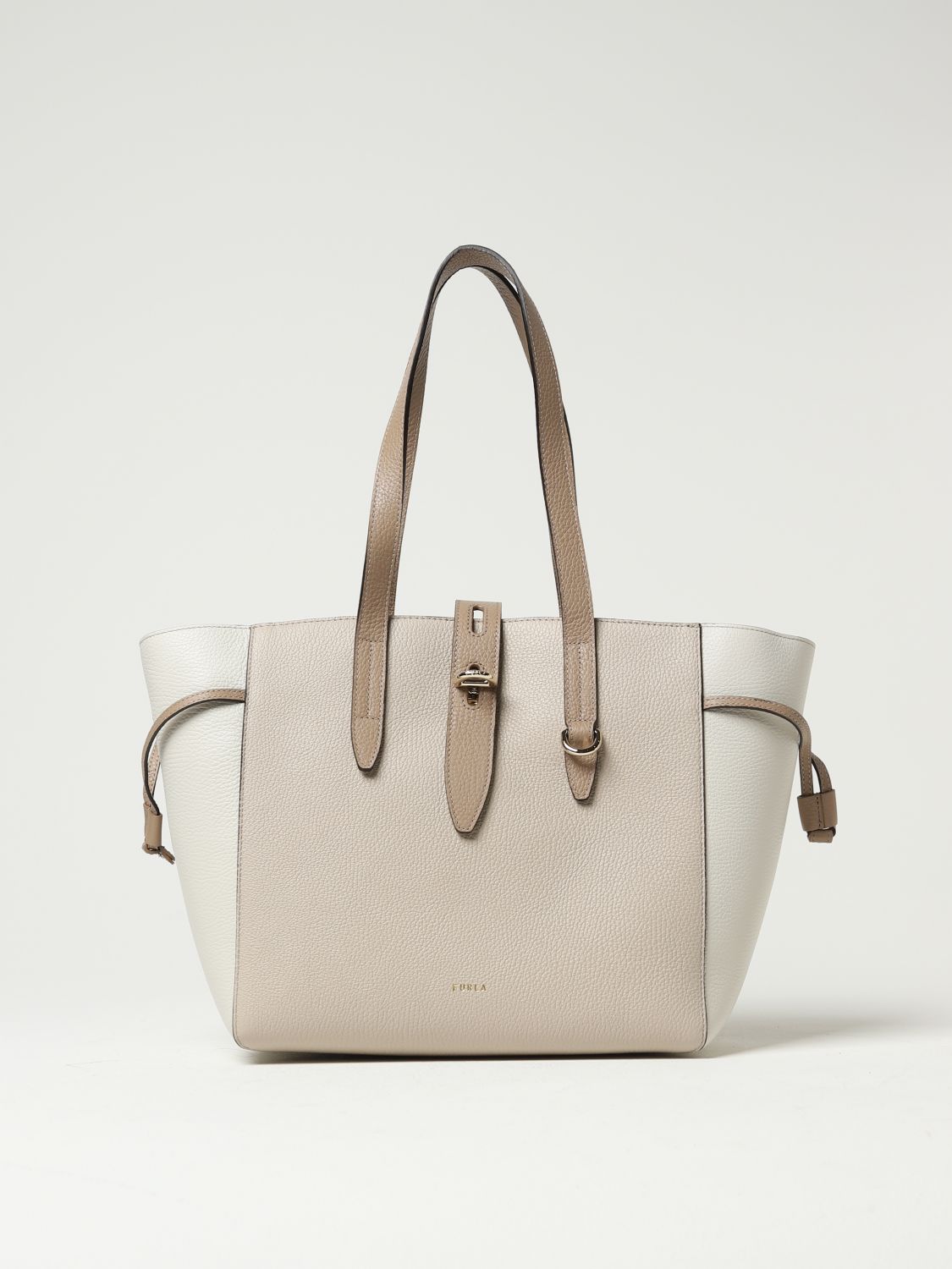 Furla Tote Bags FURLA Woman colour Beige