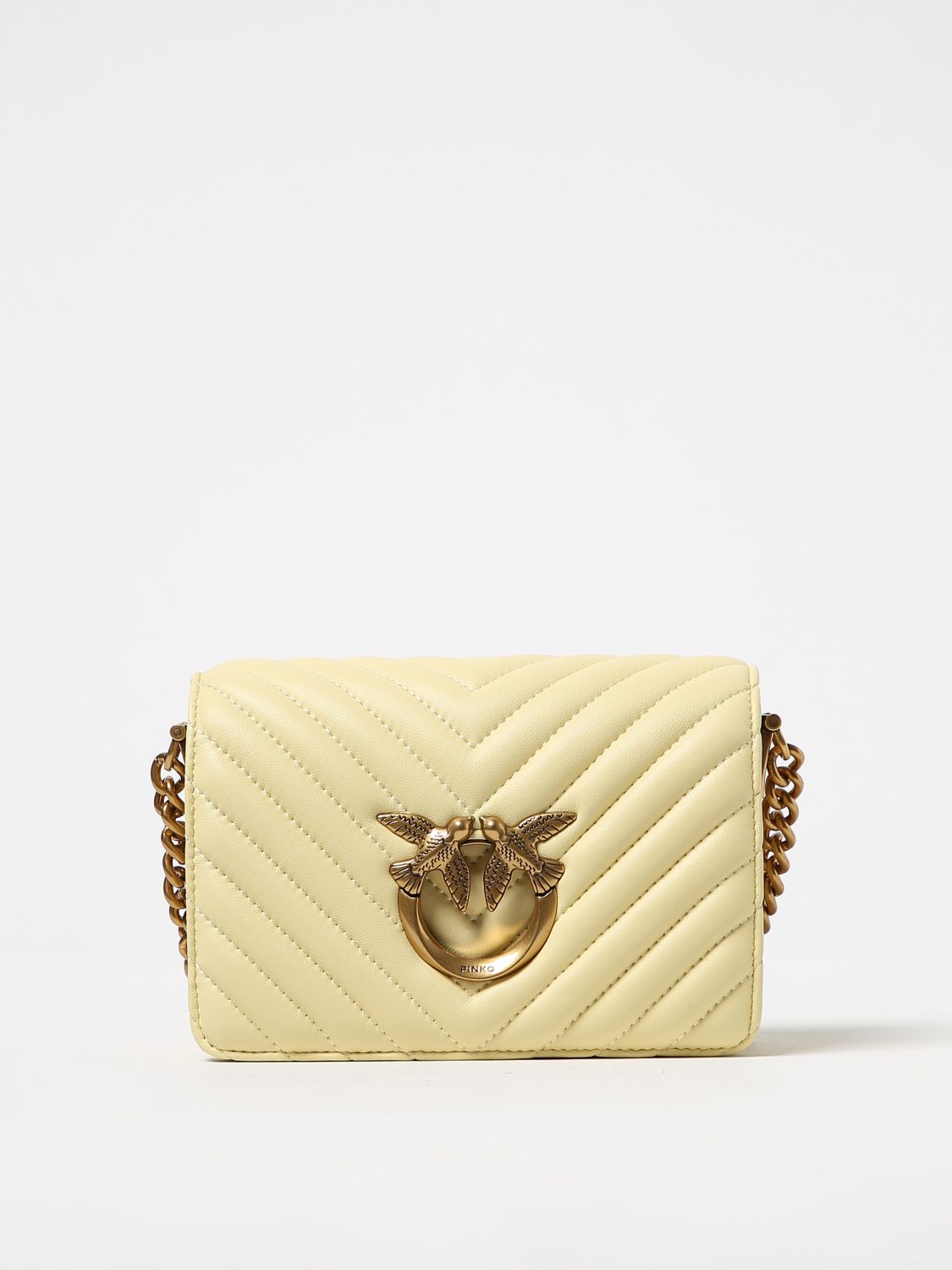 Pinko Mini Bag PINKO Woman colour Yellow Cream