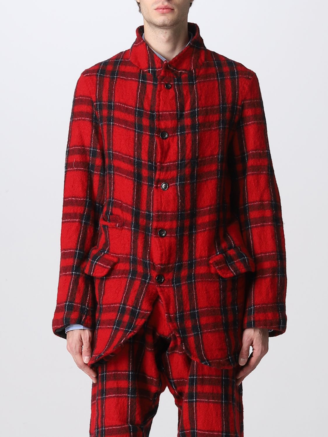 Comme Des Garçons Shirt Blazer COMME DES GARÇONS SHIRT Men colour Red