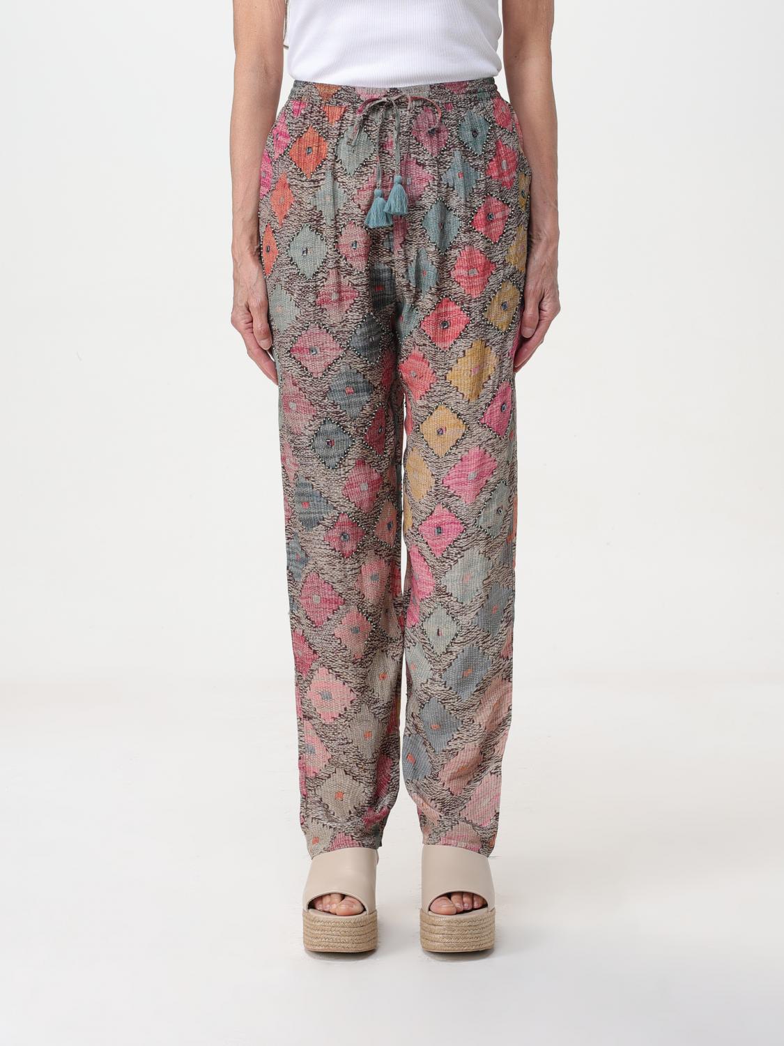 Mes Demoiselles Trousers MES DEMOISELLES Woman colour Multicolor