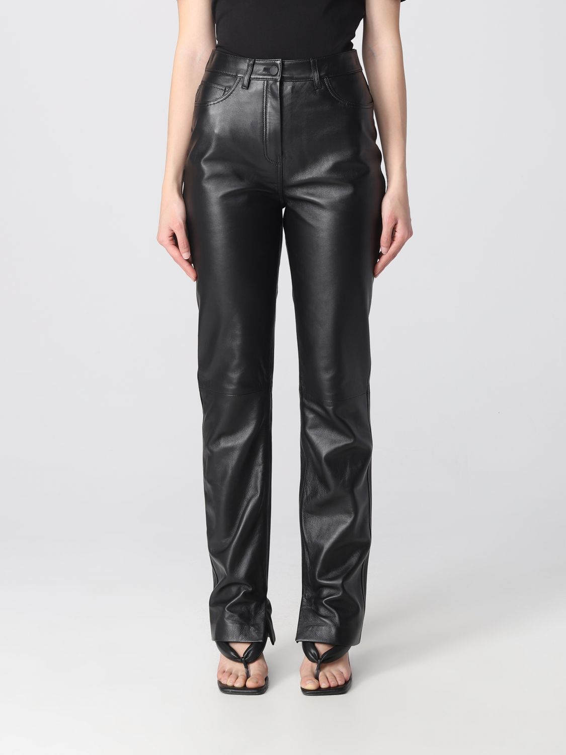 Calvin Klein Trousers CALVIN KLEIN Woman colour Black