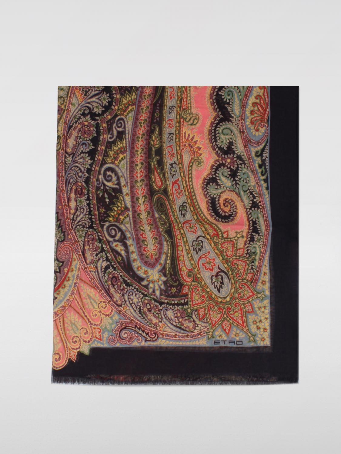 Etro Scarf ETRO Woman color Black