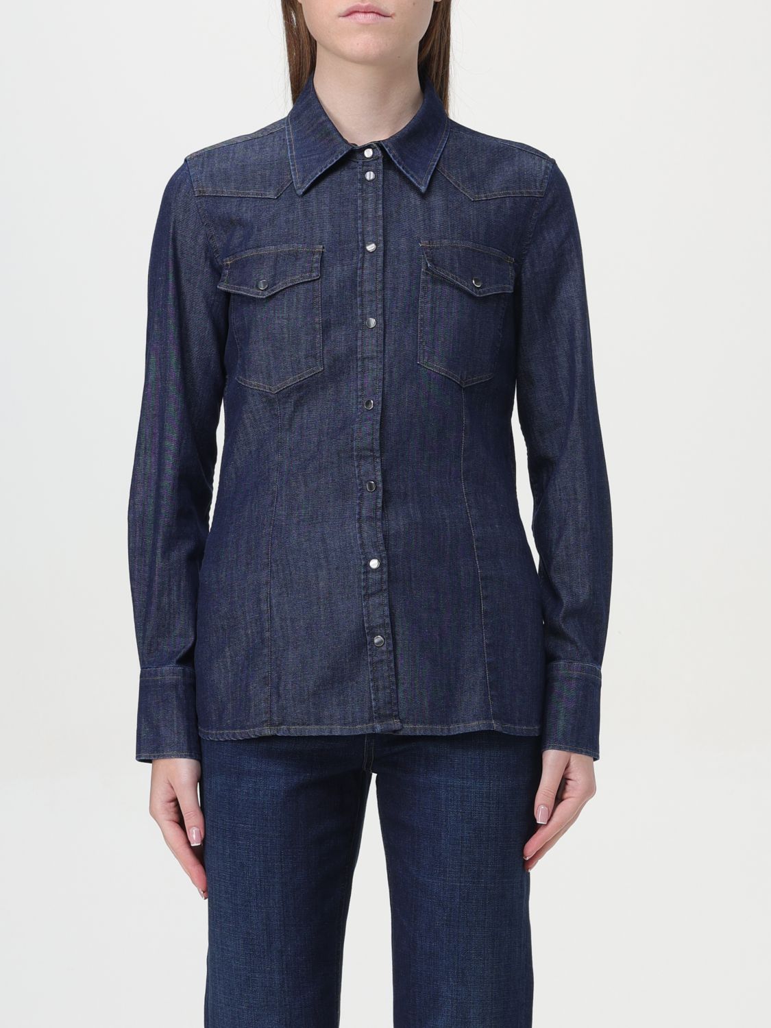 Dondup Shirt DONDUP Woman color Denim