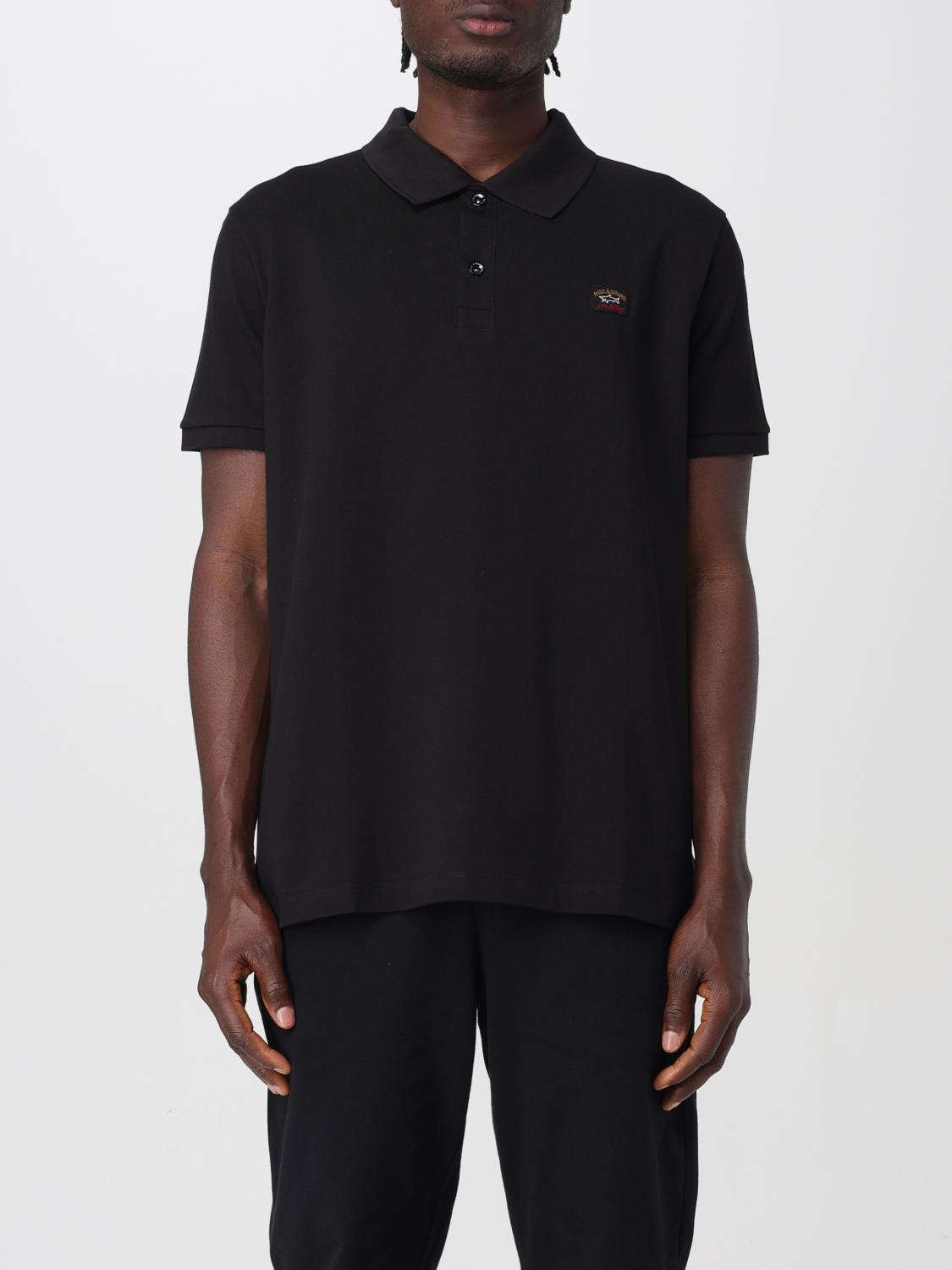 Paul & Shark Polo Shirt PAUL & SHARK Men colour Black