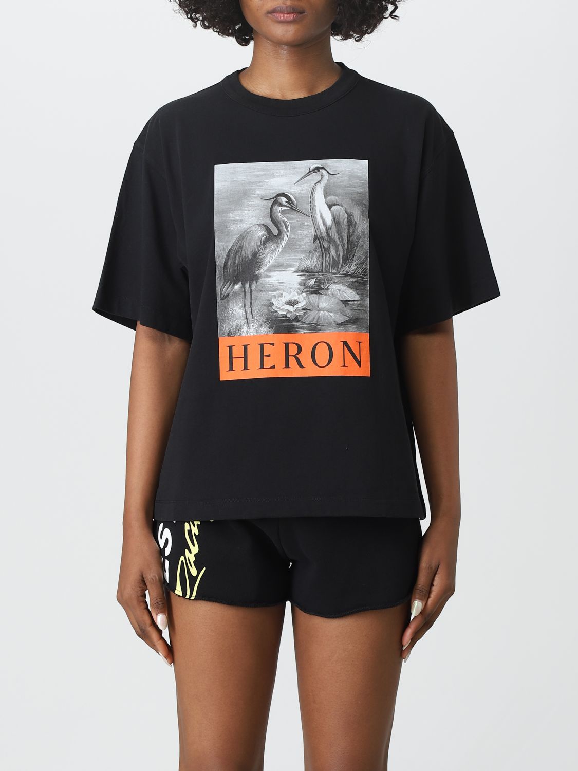 HERON PRESTON T-Shirt HERON PRESTON Woman colour Black 1