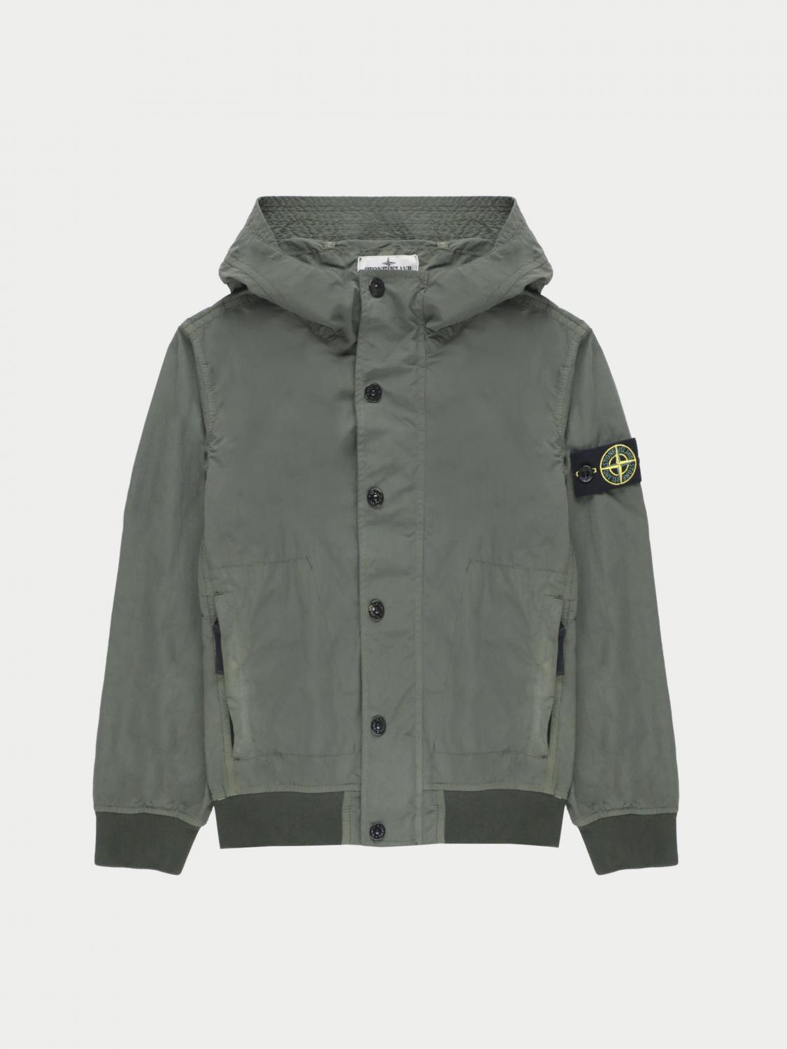 Stone Island Junior Jacket STONE ISLAND JUNIOR Kids color Green