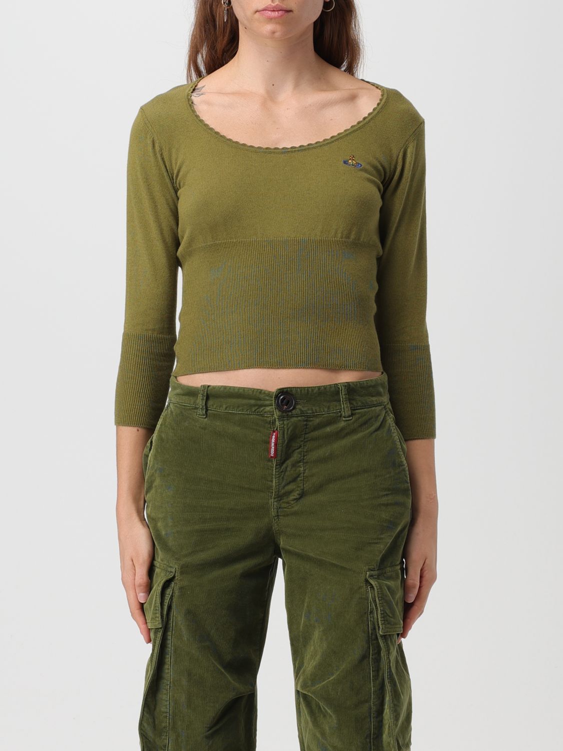 Vivienne Westwood Jumper VIVIENNE WESTWOOD Woman colour Sage