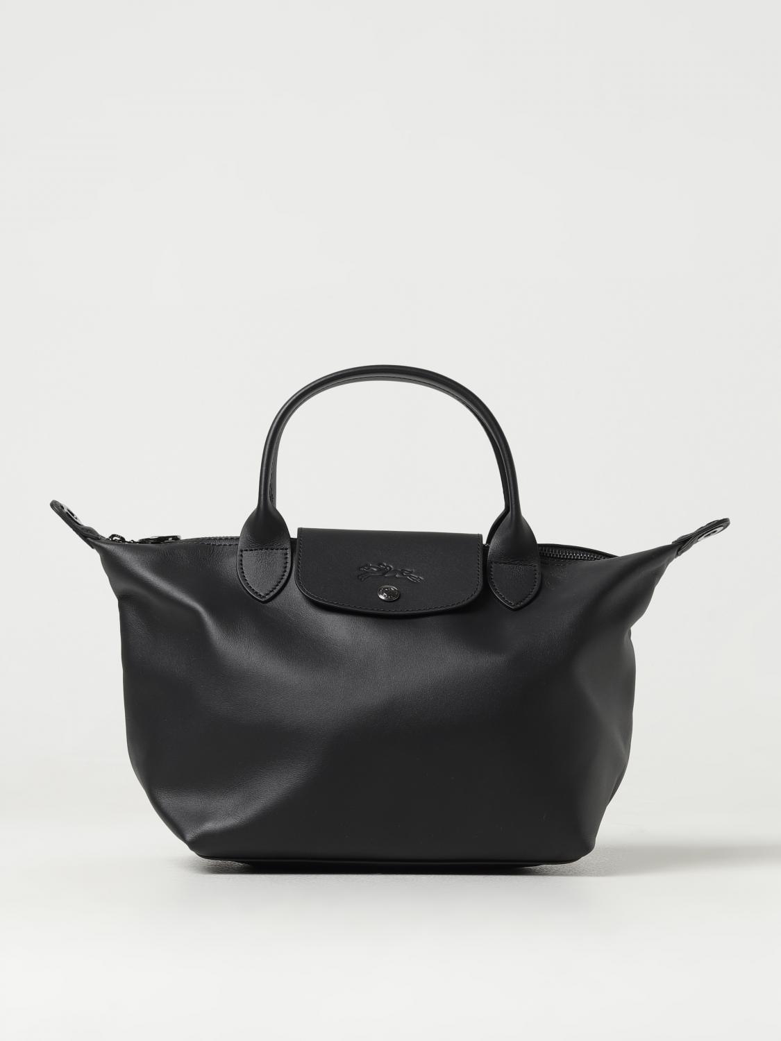  Longchamp Le Pliage Xtra S leather bag with shoulder strap