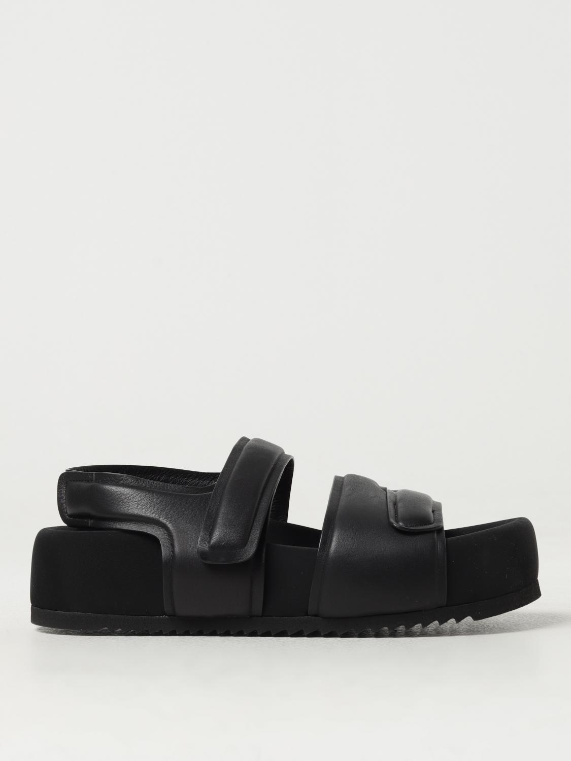 Vic Matié Flat Sandals VIC MATIÉ Woman colour Black