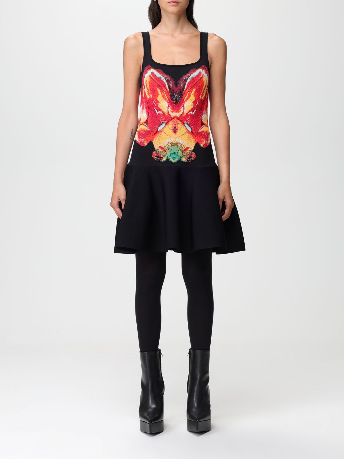 Alexander McQueen Dress ALEXANDER MCQUEEN Woman colour Black