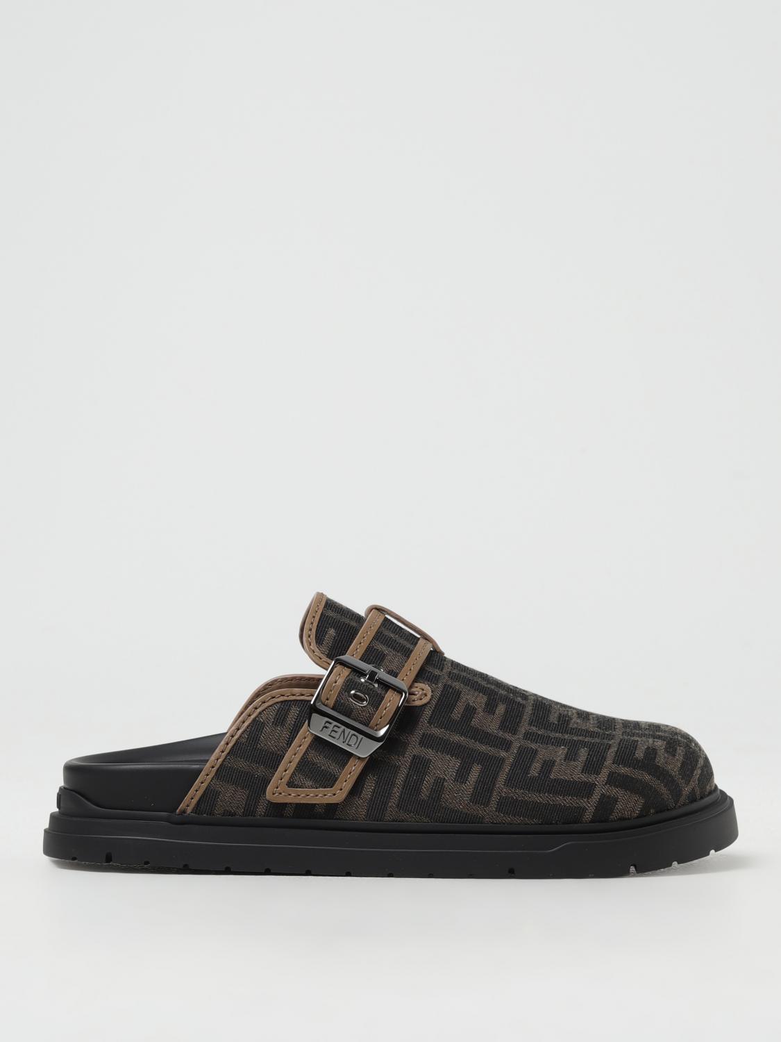 FENDI Sandals FENDI Men color Tobacco