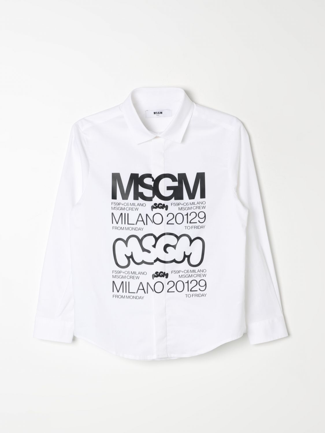 Msgm Kids T-Shirt MSGM KIDS Kids colour White