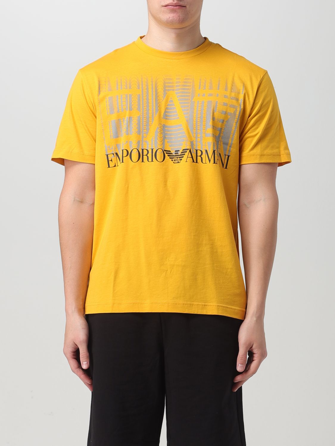 EA7 T-Shirt EA7 Men colour Yellow