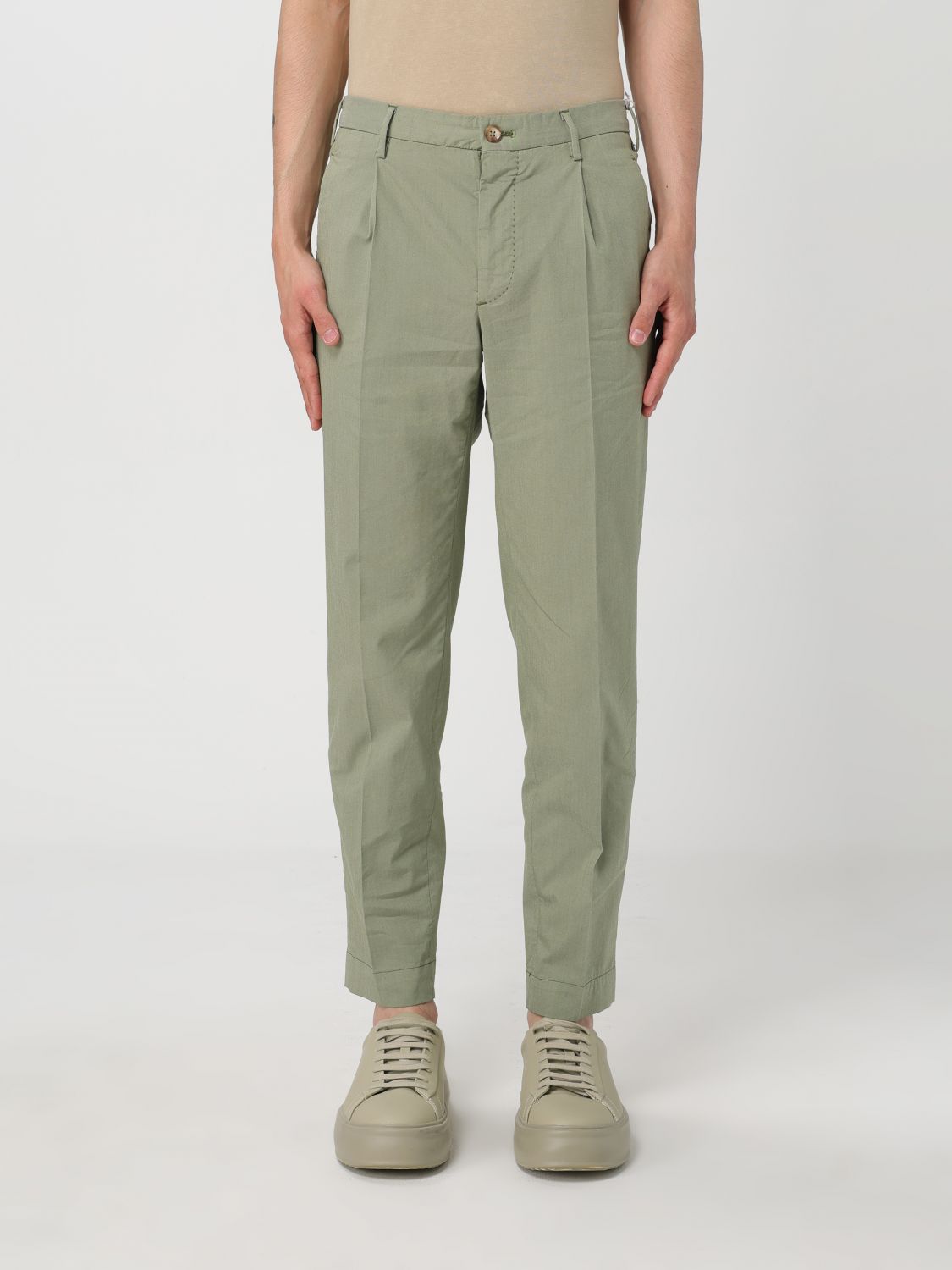 Incotex Trousers INCOTEX Men colour Green