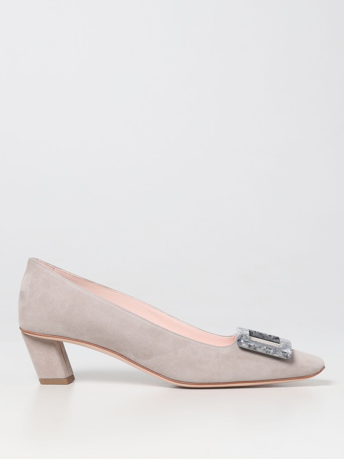 Roger Vivier Court Shoes ROGER VIVIER Woman colour Dove Grey