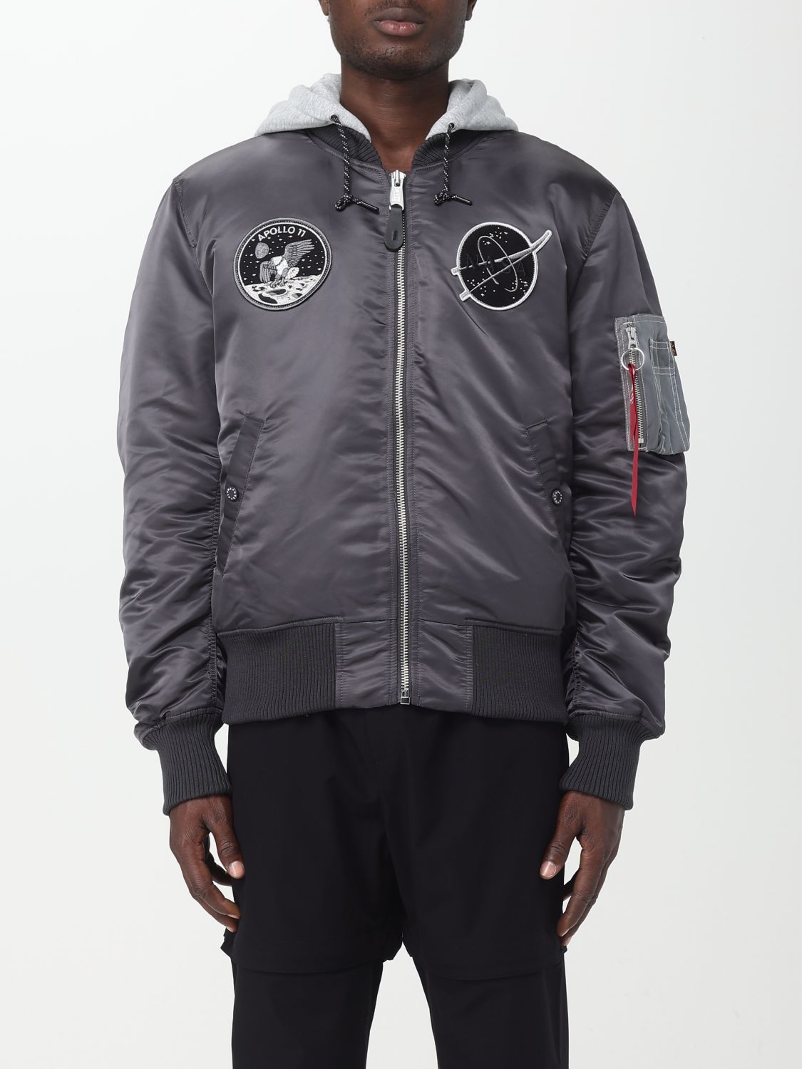 Alpha Industries Jacket ALPHA INDUSTRIES Men colour Grey